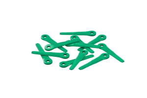 Jeu de couteaux, en plastique pour Polycut 6-2 et 18-2, vert